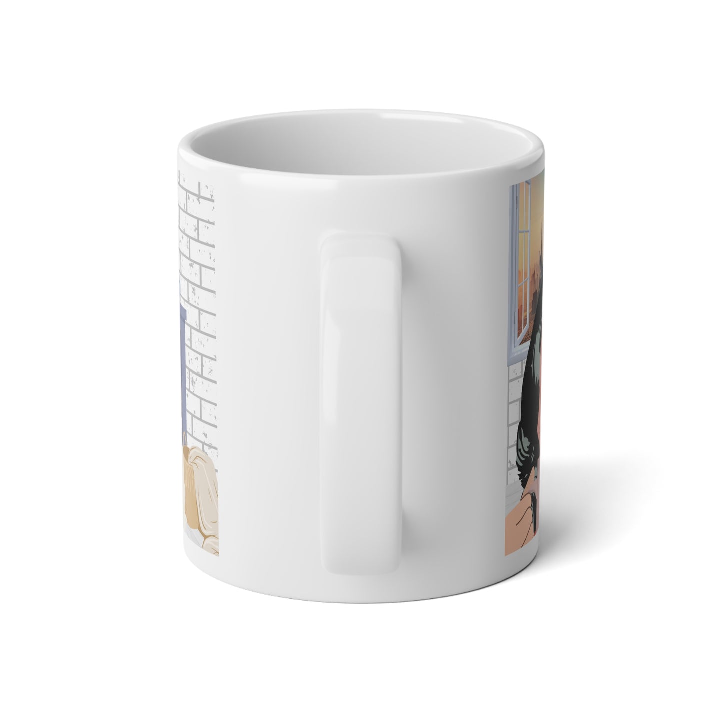 "Spill Tea In The Kitchen" Jumbo Mug, 20oz